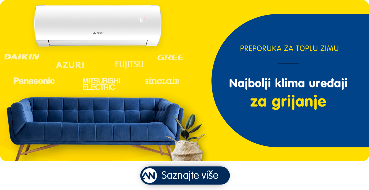 klima uređaji za grijanje